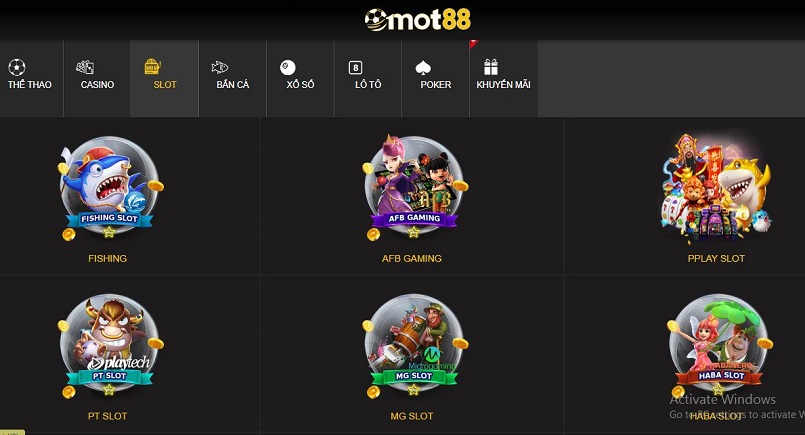 Mot88 hỗ trợ trò chơi Slot game ngay trên App ứng dụng